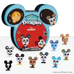 Toy Disney Doorables Mickey Mouse Years of Ears com 8 bonecos