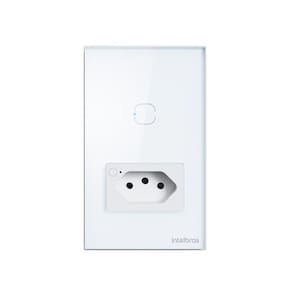 Tomada Simples 10A SMART WI-FI ETS 2001 Branco 4850066