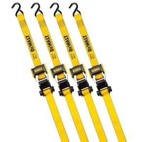 Alças de amarração com catraca DEWALT DXBC18004 1,25 cm x 3,6 m, pacote com 4