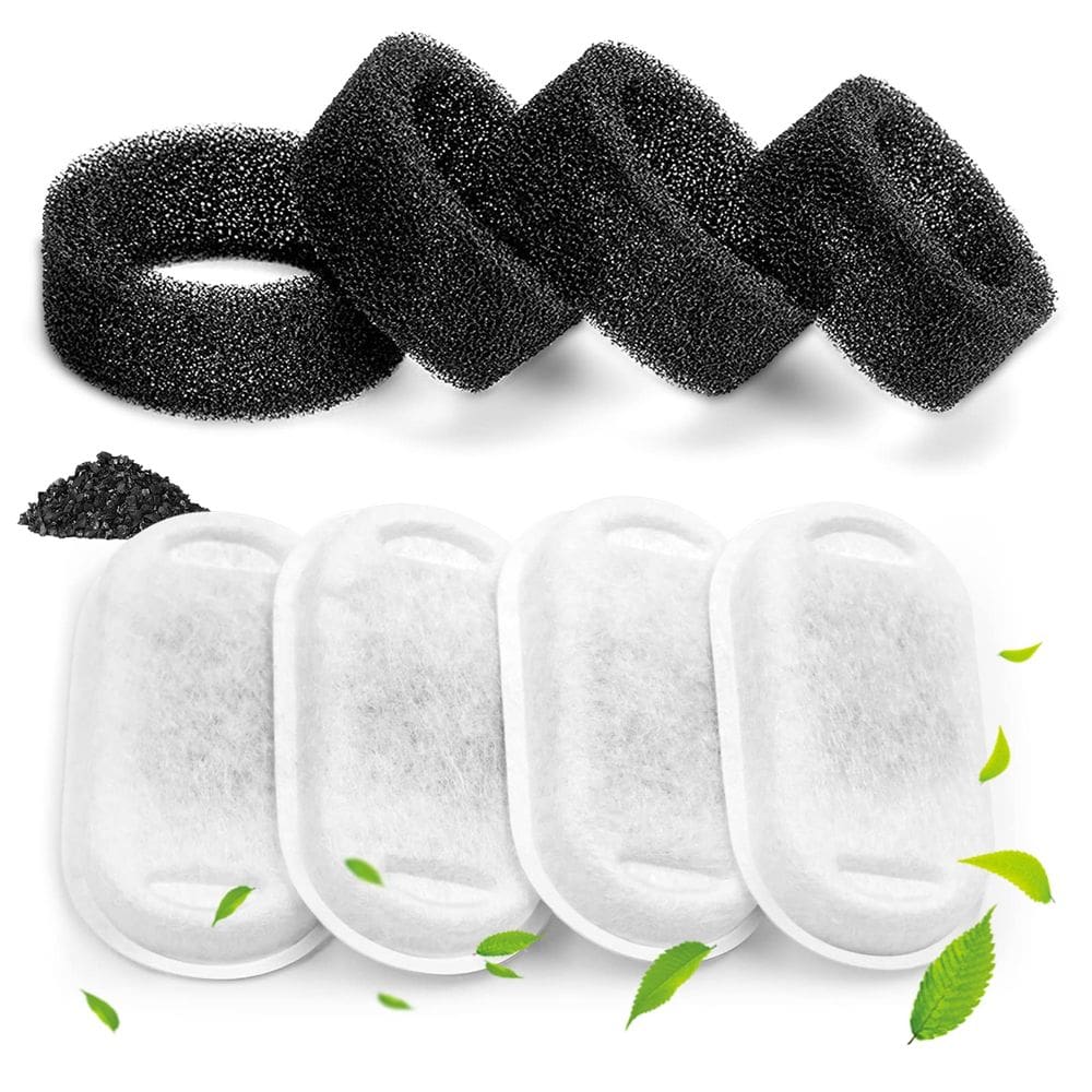 Filtros de fonte de água Monsin Cat Stainless Steel 2L
