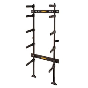 Rack de armazenamento de garagem DEWALT Tough System com capacidade de 200 kg