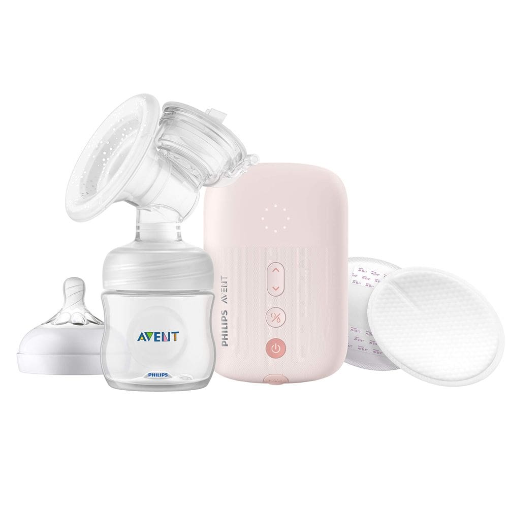 Bomba de mama Philips AVENT Single Electric Advanced Pink
