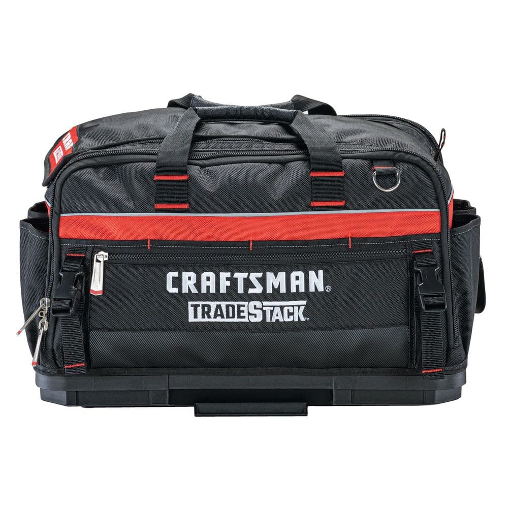 Bolsa de ferramentas CRAFTSMAN TRADESTACK Poliéster durável de 22,5 polegadas