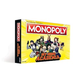Jogo de Tabuleiro USAOPOLY Monopoly My Hero Academia Anime Show