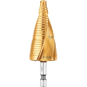 Conjunto de brocas de degrau DEWALT DWA1789IR 22,2-28,6 mm de titânio