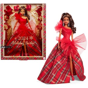 Boneca Barbie 2024 Holiday Barbie, brinquedo de colecionador sazonal