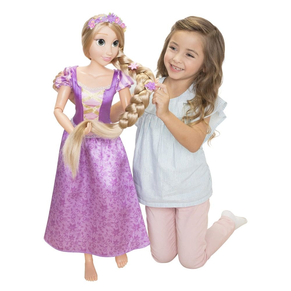 Boneca Disney Princess Rapunzel Playdate 81 cm com acessórios