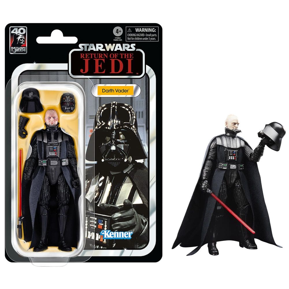 Boneco de ação STAR WARS The Black Series Darth Vader 15cm