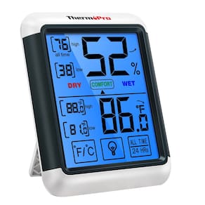 Termômetro de higrômetro ThermoPro TP55 Digital Indoor