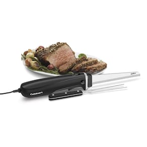 Faca elétrica Cuisinart CEK-41 com tábua de corte inoxidável