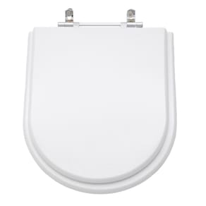 Assento Sanitário Poliéster Link Branco Para Louça Deca