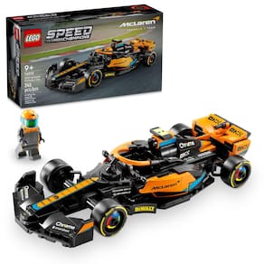 Carro de corrida Toy LEGO Speed Champions 2023 da McLaren de Fórmula 1