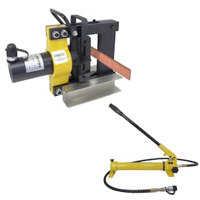 Kit Dobrador Hidráulico Portátil CB150D | Barramento de Cobre até 150mm + Bomba Hidráulica 700Kg/cm²