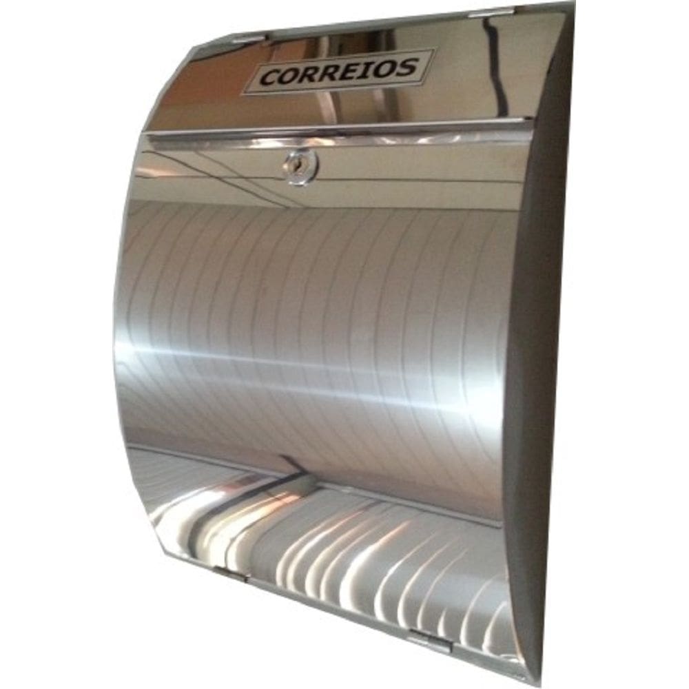 Caixa De Correio Em Inox Arqueada Valeinox