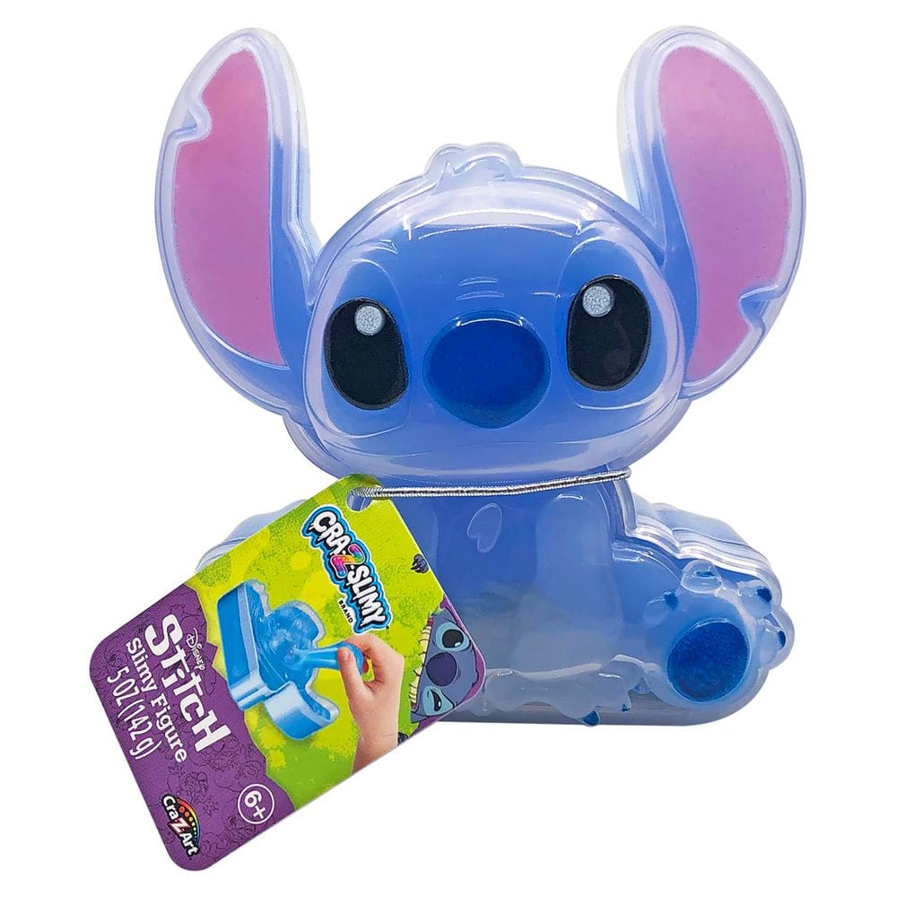 Slime Toy Cra-Z-Slimy Stitch, brilhante, elástico, supermacio, azul