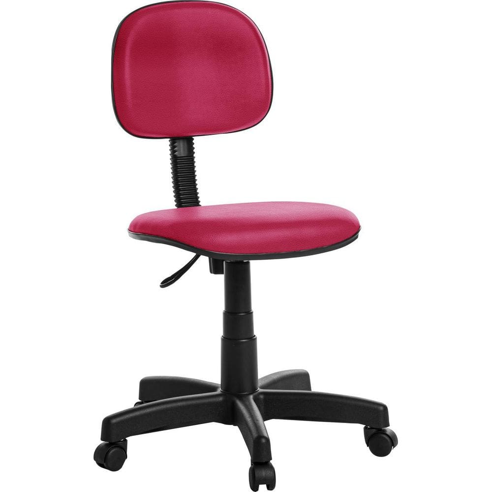 Cadeira Escritório Secretaria RV Cor Rosa - 110kg