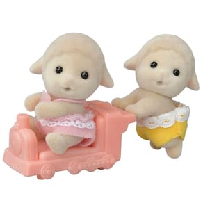 Conjunto de bonecos colecionáveis Calico Critters Sheep Twins