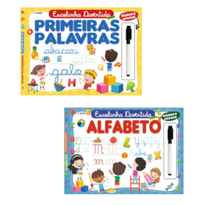 Combo Escolinha Divertida Extra - Kit com 2 Lousinhas