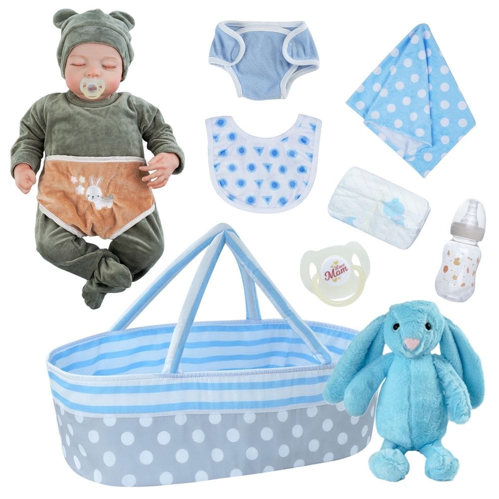 Boneca Reborn BABESIDE Lifelike 20" Realistic Boy 3 anos ou mais