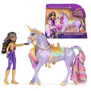 Toy Unicorn Academy Sophia & Wildstar com acessórios de 4 anos ou mais