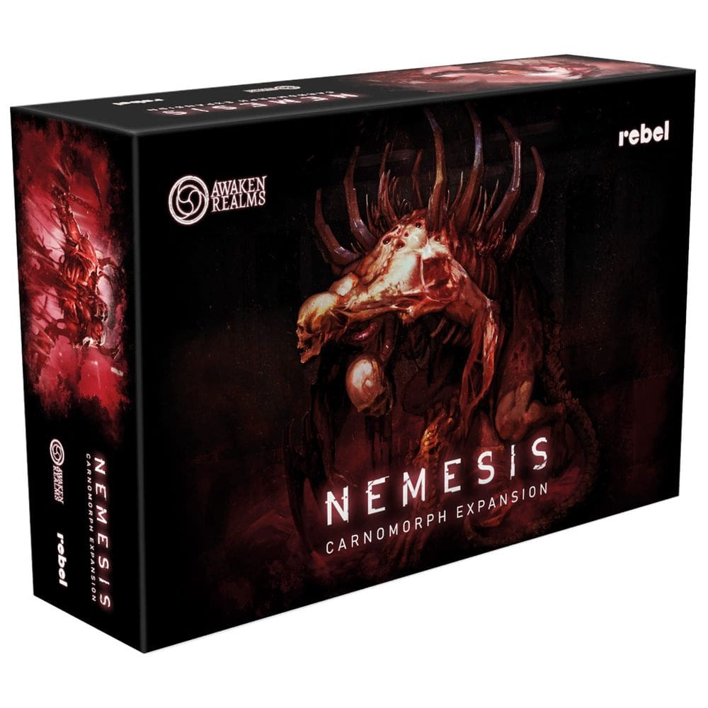 Expansão de jogo de tabuleiro Nemesis Carnomorph Alien Race 14+ Age