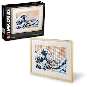 Kit de artesanato de arte LEGO Art Hokusai The Great Wave 31208