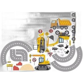 Adesivo Pista Trator Caminhões 133x60cm - Vinil Auto-adesivo