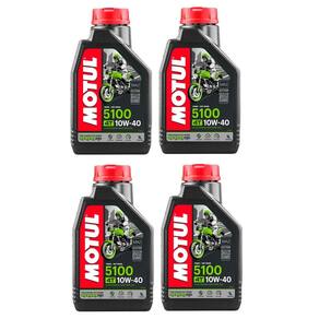 Troca Óleo 4x Motul 5100 10-w40 Road Of-road Ma2