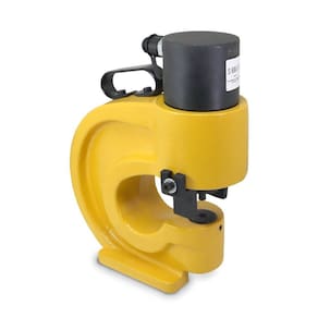 Perfurador Hidráulico HHM-70 | Barramentos de Cobre até 12 mm de espessura