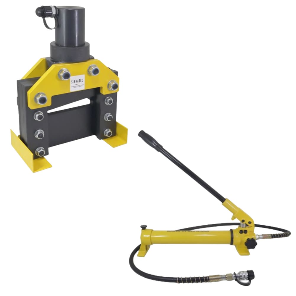 Kit Cortador Hidráulico CWC-150 | Barramento de Cobre até 150mm + Bomba Hidráulica 700Kg/cm²