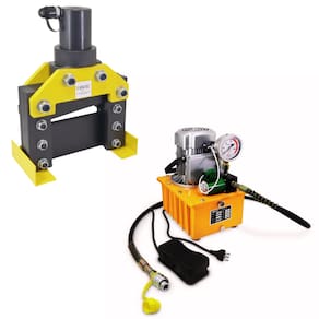 Kit Cortador Hidráulico CWC-150 | Barramento de Cobre até 150mm + Bomba Hidráulica Elétrica