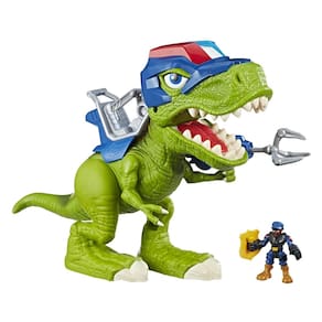 Boneco de ação Playskool Heroes Chomp Squad Troopersaurus
