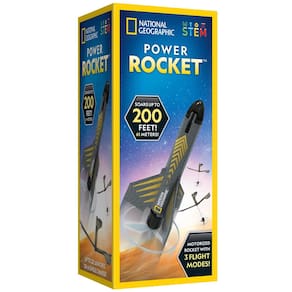Lançador de foguetes NATIONAL GEOGRAPHIC para crianças motorizado