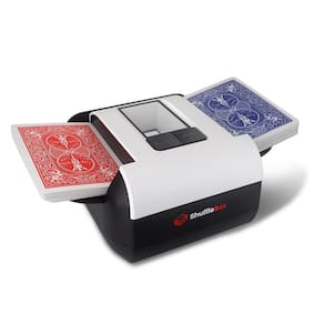 Card Shuffler ShuffleBox S1 com bateria de 2000mAh e 2 decks