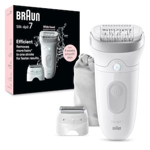 Depiladora Braun Silk-épil 7 SE7-041 para mulheres, úmida e seca