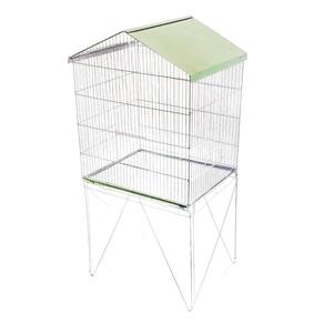 Viveiro Médio p/ Aves - 44cm x 55cm - Cinza