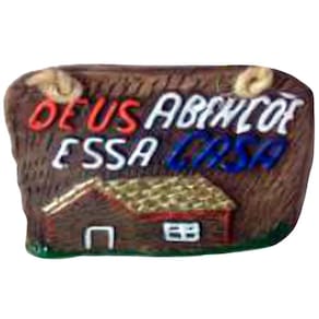 Placa De Churrasco Decorativa - Deus Abençoe Esta Casa