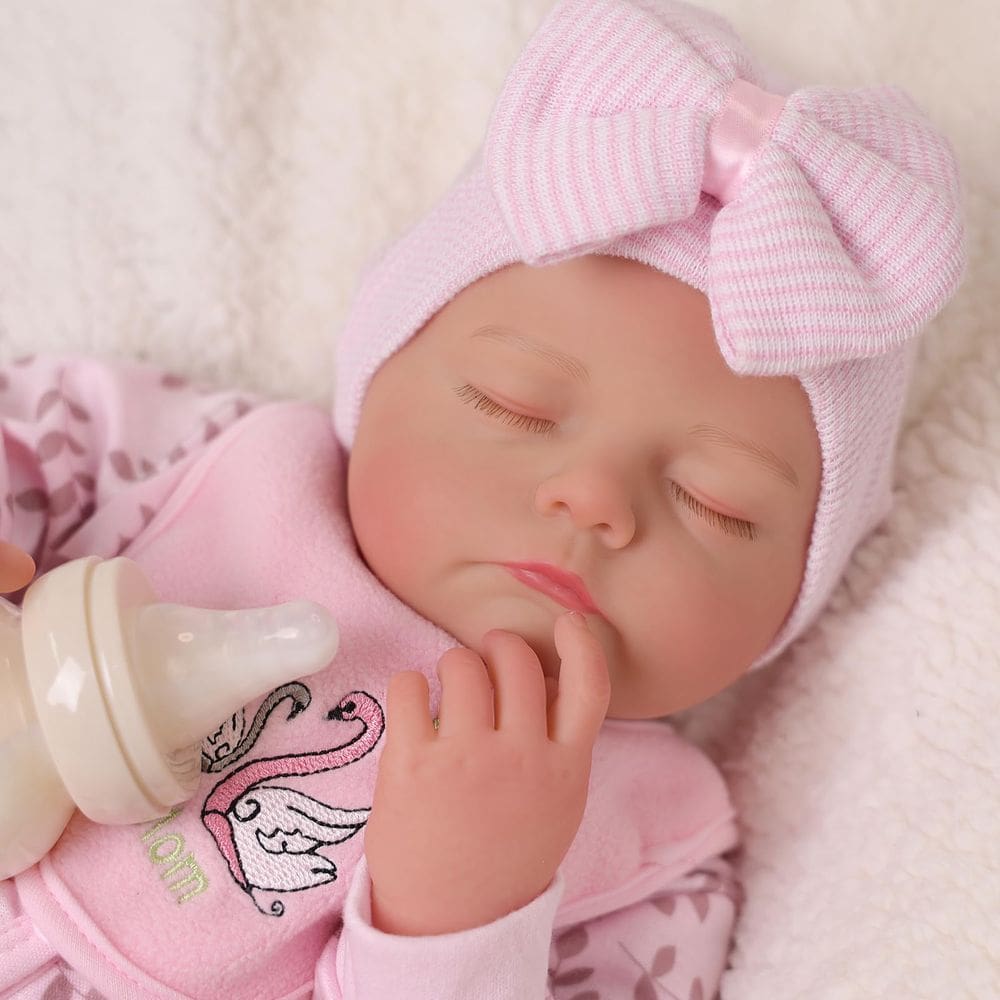 Boneca Reborn BABESIDE Lifelike Girl 50 cm com acessórios