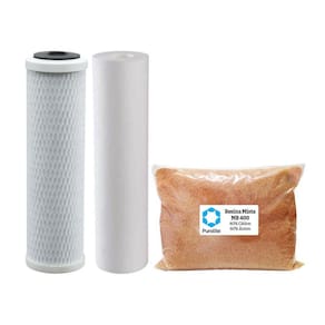 Kit Refil Deionizador 3 Estágios Resina Mb400 Completo