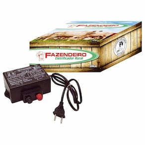 Eletrificador cerca rural 30km bivolt fazendeiro