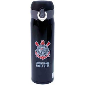 Garrafa Térmica 420Ml - Corinthians