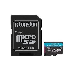 Cartão microSDXC Kingston Canvas Go Plus de 1 TB Classe 10 UHS-I