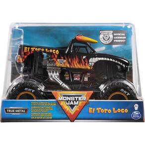 Monster Truck Monster Jam El Toro Loco em escala 1:24