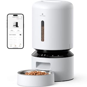 Alimentador automático para gatos PETLIBRO 5L WiFi 10 refeições/dia branco