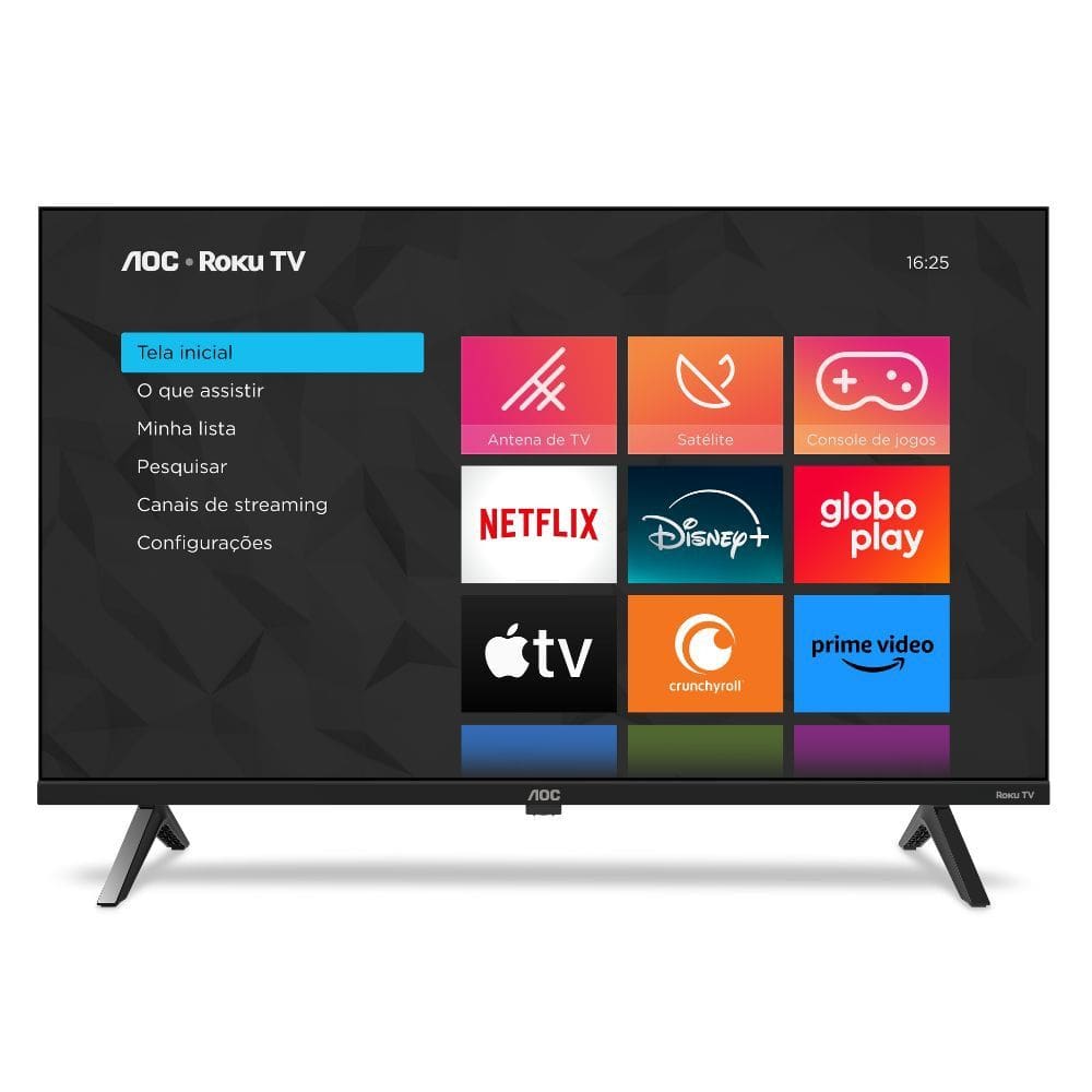 Smart TV 40 AOC  Roku Dled HD 40S5045/78