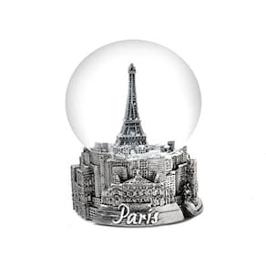 Globo de neve Zizo Paris França Torre Eiffel 65mm