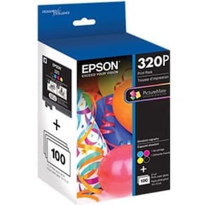 Cartucho de tinta Epson 320 Standard Capacity (T320P) Preto