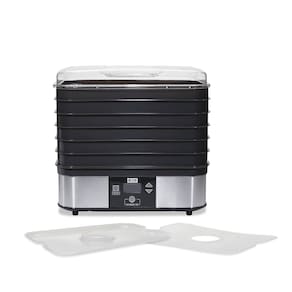 Desidratador de alimentos Weston 75-0401-W com 6 bandejas 500W preto