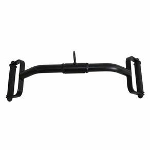 Puxador remada frente neutro pulley curvo barra romana 70 Cm