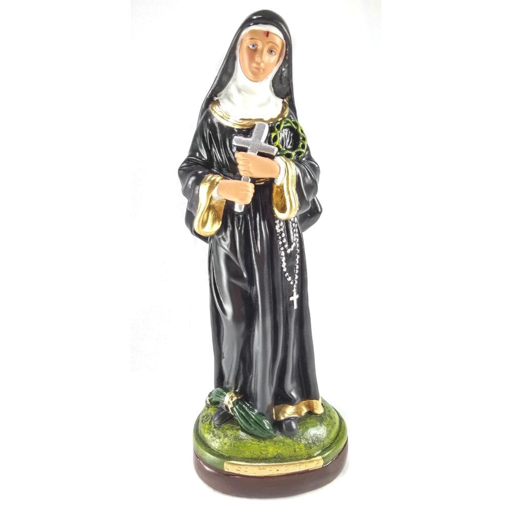 Imagem De Santa Rita De Cássia 30Cm Gesso